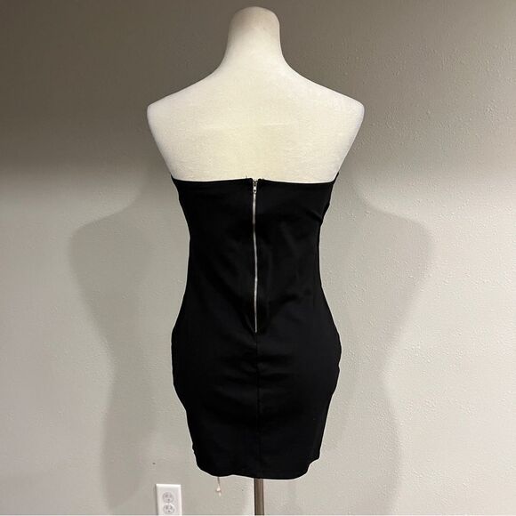 Fashion‎ Nova tube black lace up dress size Small - Picture 6 of 13